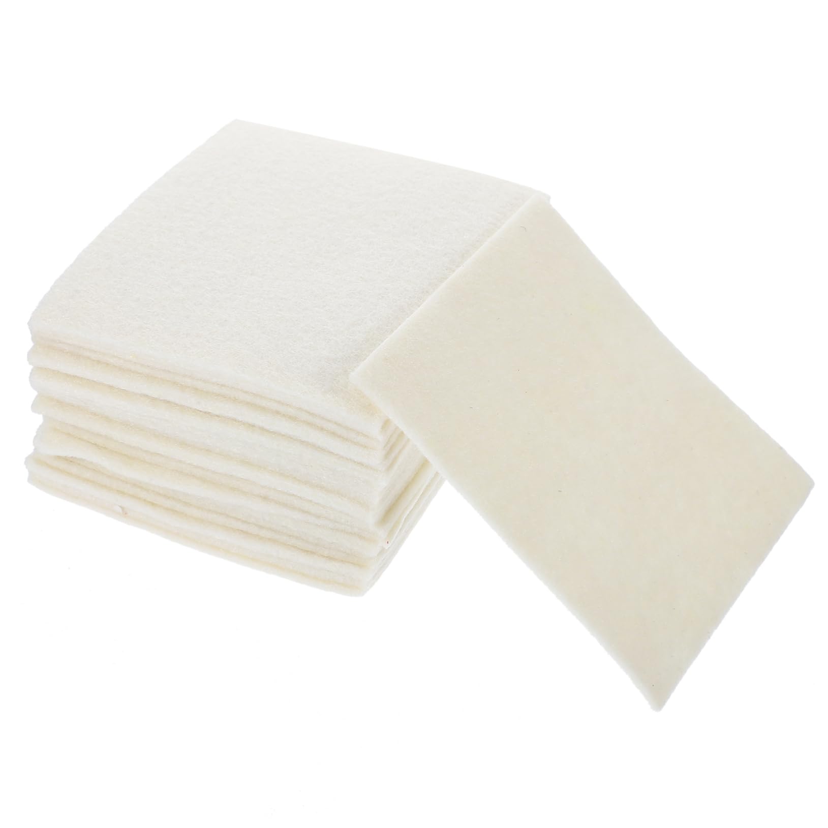 NOLITOY Hair Perm Straightener Wool Insulation Mat 20pcs Pack Protective Mat for Hair Styling