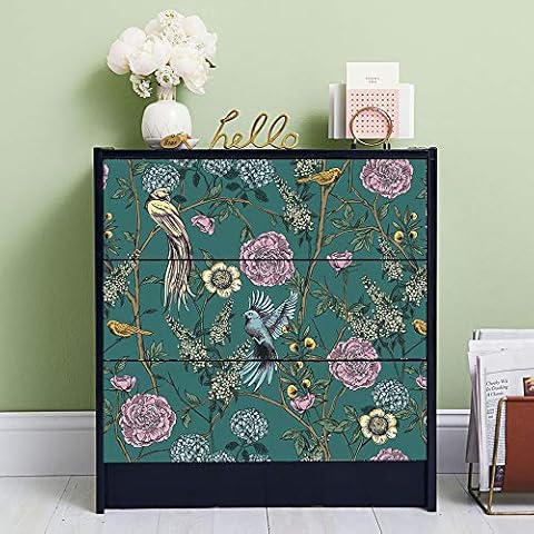 Alwayspon Removable Victorian Garden Decals Cover