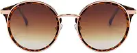 Óculos de Sol Redondo Gatinho Premium Blogueira Elegante UV400 Feminino - Modelo Florença - Cacife Brand