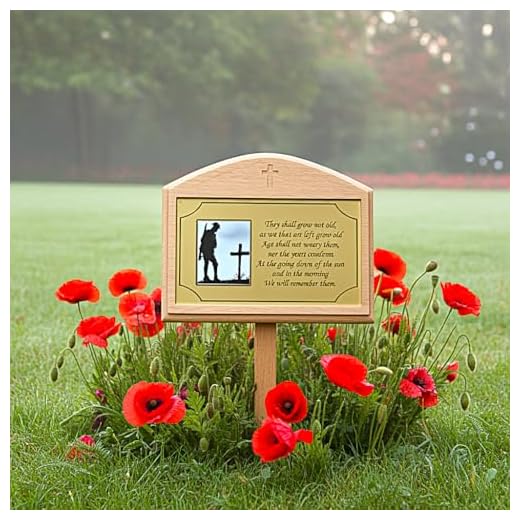 Personalized Memorial Grave Marker
