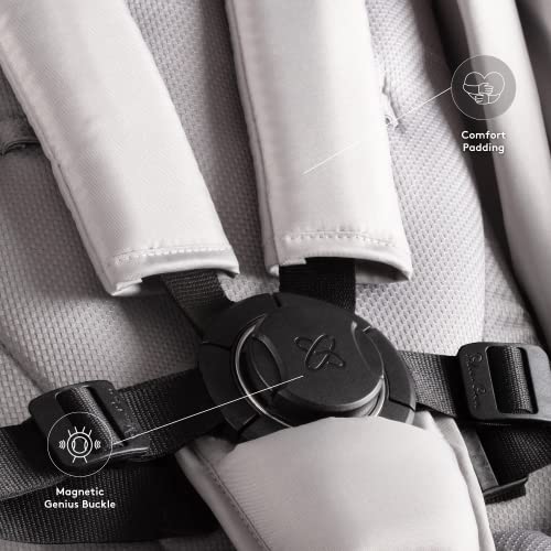 Silver Cross Jet 3 Full Size Tsa Approved Infant & Toddler Stroller, Lightweight Airplane Travel Pram, Compact One Hand Fold Baby Strollers W/Water Resistant Rain Cover,Holds Newborn - 55 Lbs, Silver #TOP5