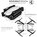 SIMREX X900 Drone Optical Flow Positioning RC Quadcopter with 1080P HD Camera, Altitude Hold Headless Mode, Foldable FPV Drones WiFi Live Video 3D Flips 6axis RTF Easy Fly Steady for Learning White