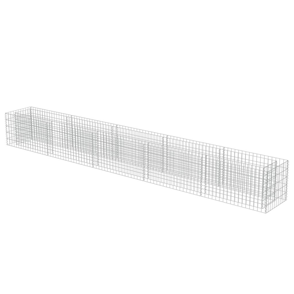 Arriate, Mesa De Cultivo, Huerto Domestico, Cultivo De Plantas Aromaticas, Arriate De Jardín, de gaviones de Acero 450x50x50 cm