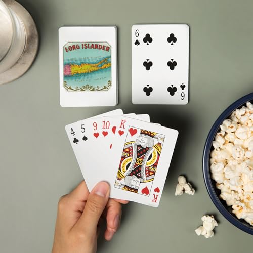 Long Islander Baraja de 52 Cartas Poker miniatura 2