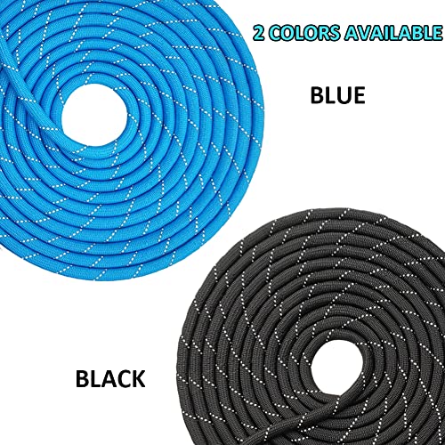 Btinesful 10Ft / 15Ft / 20Ft Anti-Choke Slip Lead Dog Leash, Reflective 1/3” Rope Leash Long Training Lead For Small Medium Dogs #TOP6