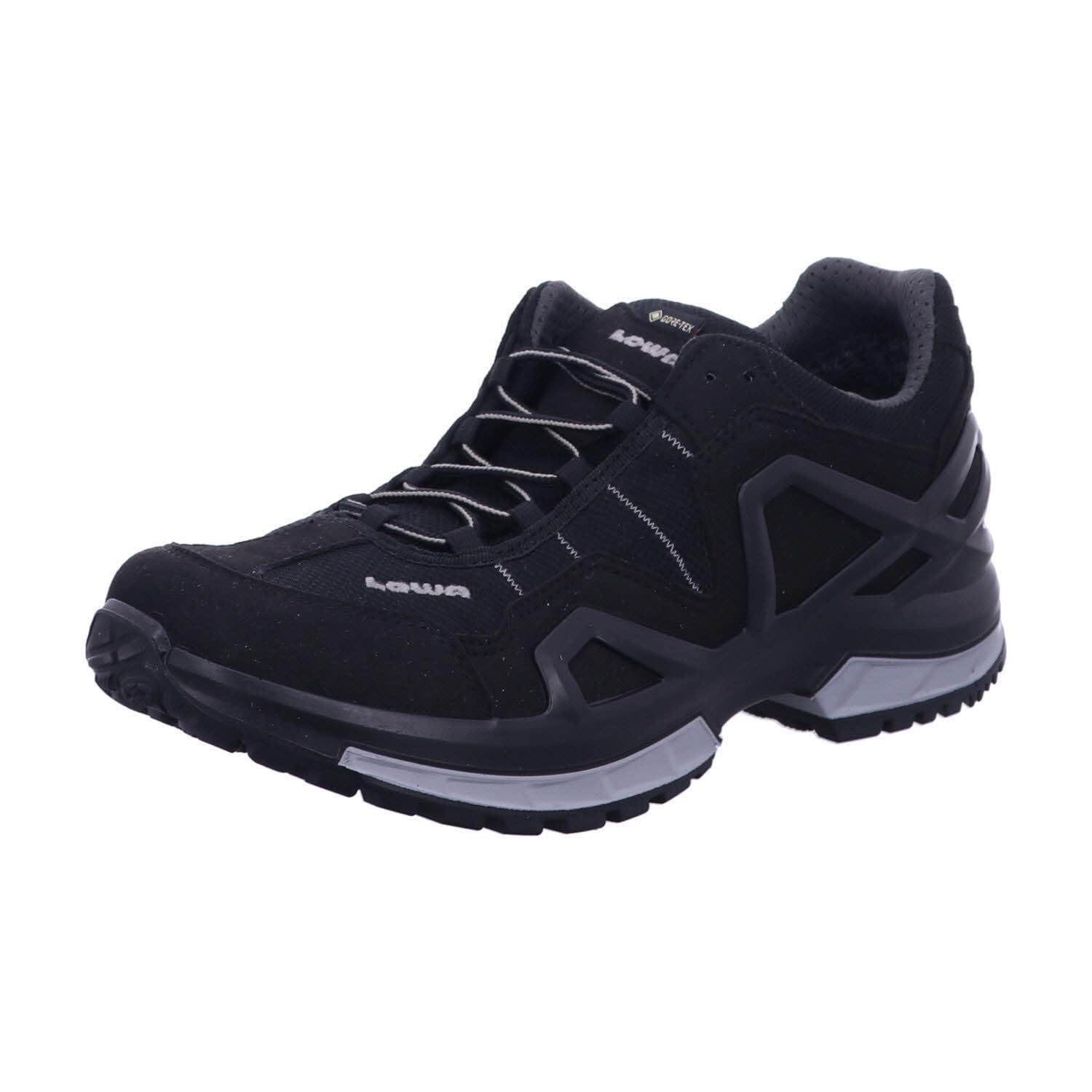 LOWA Adult Leichtwanderschuhe niedriger Schnitt Herren Gorgon GTX schwarz