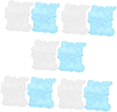 COHEALI 10 piezas de accesorios de vacaciones kit de resina epoxica jabón moldes de silicona moldes de arcilla colgante aretes moldes de silicona disponible en Yaxa Peru