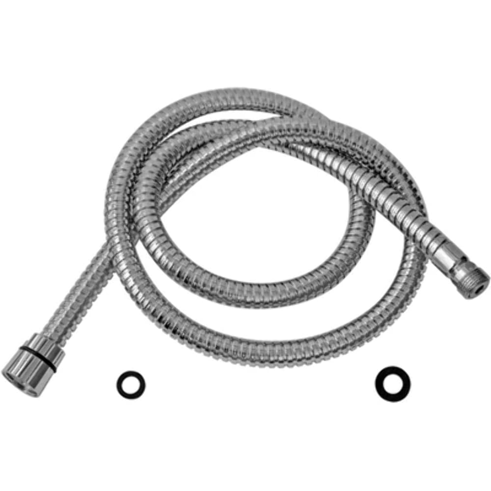 Dianhydro – Tubo flexible de ducha doble 1/2 F x 3/8 M, 150 cm