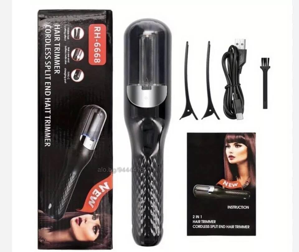 ZYNTO Automatic Hair Split End Remover Machine Premium Rechargeable 2-in-1 Splitend Pro Hair Cutter for FrizzyDry, Damaged,Broken,Curly Types,Ideal For Women Seeking Healthyhair Women Beauty Styling Tool New.
