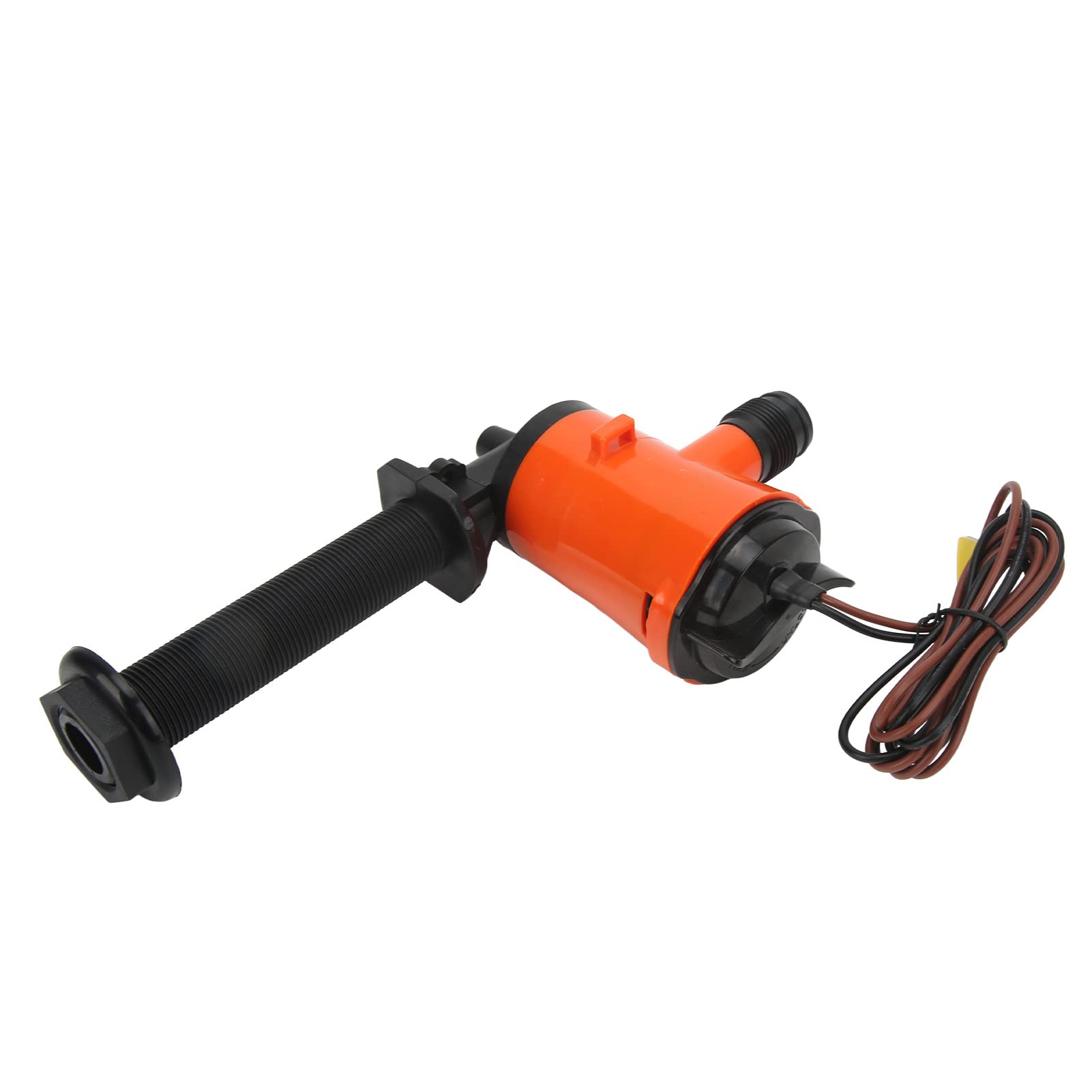 Pompe économiseur de Poisson, 12V 800GPH Pompe de Vivier Pompe à Appâts Aérateur Portatif D'économiseur de Poisson de Réservoir de Bateau Aérateur de Réservoir D'appât pour Marine