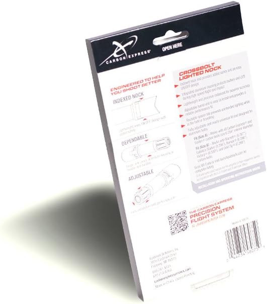 Carbon Express LAUNCHPAD Crossbolt Lighted Nock