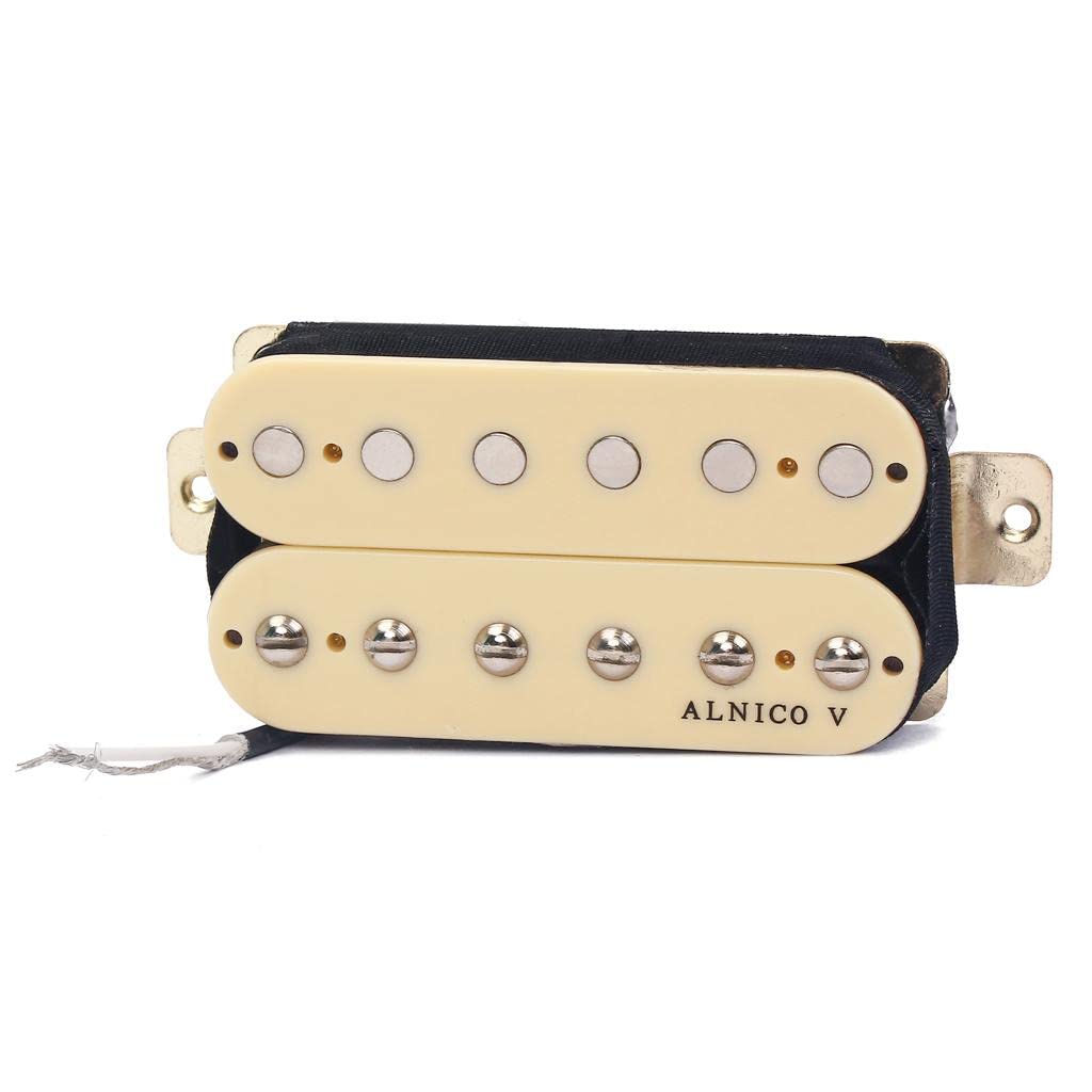 Amazon.co.jp: Shiwaki ST SG-クリームのための楽器ギターアルニコ5