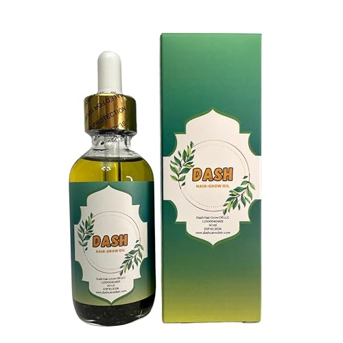 Dash Aceite para el crecimiento del cabello, mezcla avanzada de romero para cabello seco y dañado, más de 7 aceites para volumen y fuerza, 2.1 fl oz