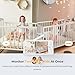 ARENTI 4MP Baby Monitor with 2 Cameras, 5