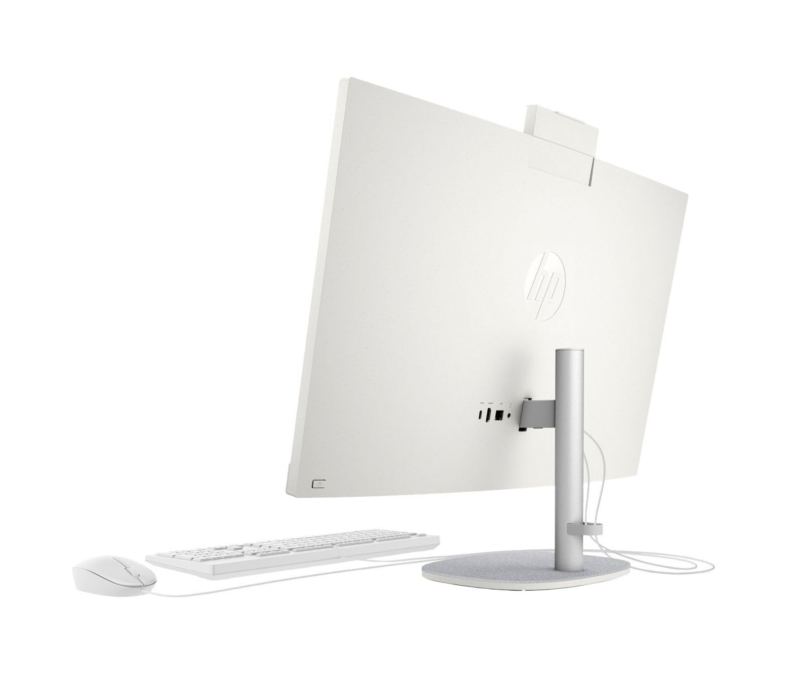HP All-in-One 27-cr0501ng PC AMD Ryzen? 5 7520U 68,6 cm (27") 1920 x 1080 Pixel All-in-One-PC 8 GB LPDDR5-SDRAM 512 GB SSD Windows 11 Home Wi-Fi 6 (802.11ax) Wei? (A71BLEA #ABD)
