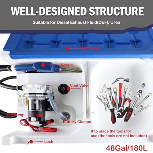 48 Gallon DEF Transfer Tank with Pump