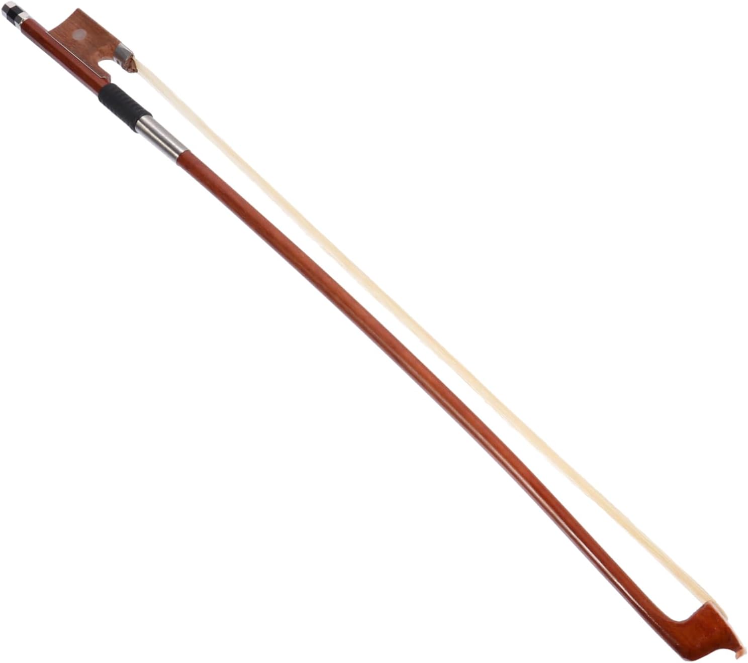 Student Violin Bow Synthetic Hair 1/10 Size Replacement Bow for Violins