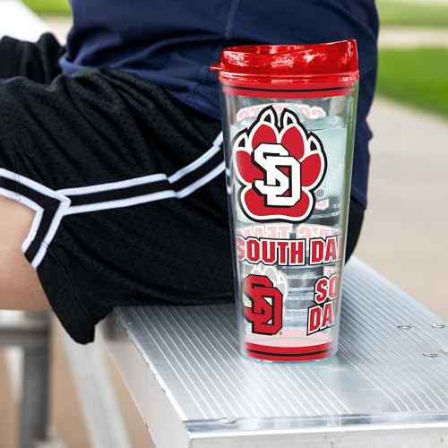 Image of Rico Industries NCAA College Double Wall Mayhem 16oz Or 20oz Tritan Tumbler W Lid
