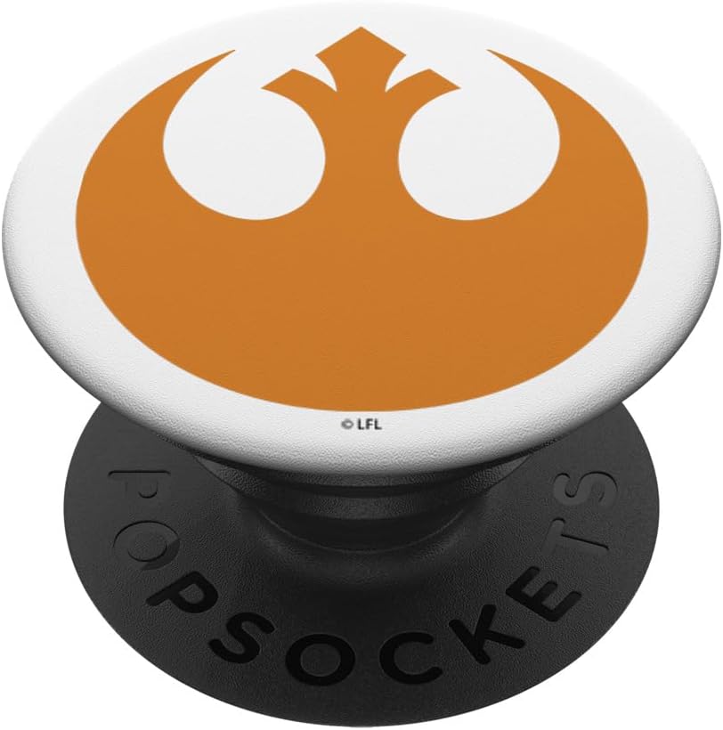 Star Wars Rebel Symbol Orange PopSockets Adhesive PopGrip