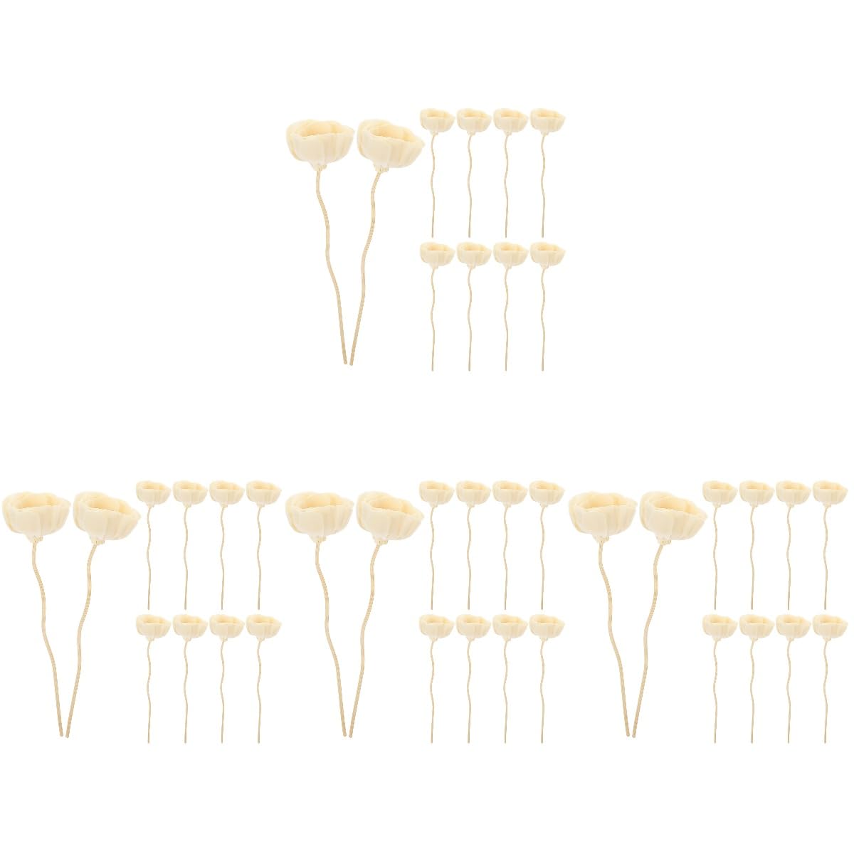 Hemobllo 4 Sätze Teiliges Duftstäbe Für Aromatherapie Dekorative Diffuser Sticks Für Ätherische Öle Für Hochzeiten Und Heimdekoration Für Verschiedene Räume 10 Stück * 4