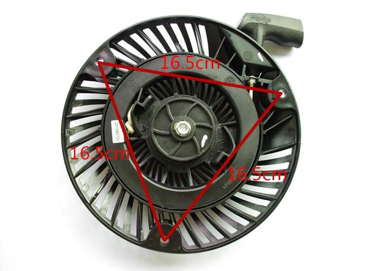 Arrancador de Retroceso con trinquete de Varilla de Hierro, Compatible con DOV DOV700 DOV750 793470 7989009 593958, Repuesto de Arranque Manual para cortacésped