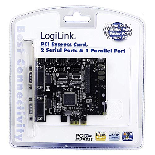 LogiLink PC-0033 2 Port Serial and 1 Port Parallel PCI-Express Card, divers - Image 2