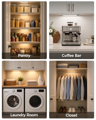 EZVALO Under Cabinet Lighting with Charging Station, Motion Sensor Light - image 8