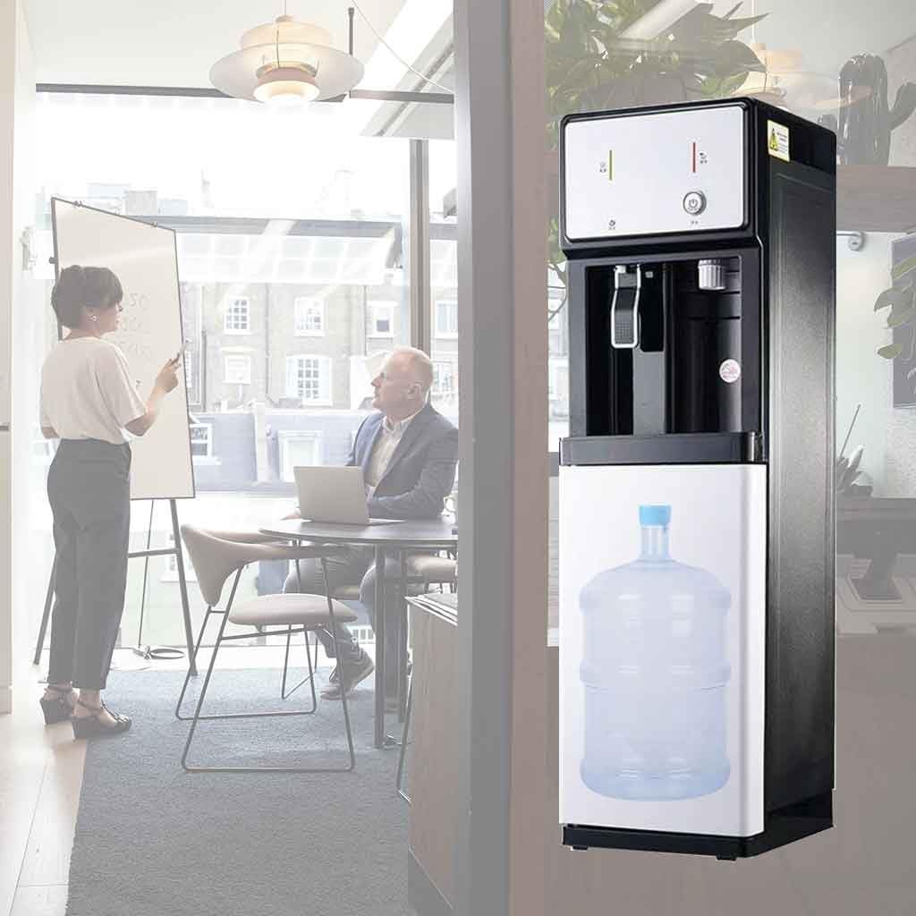 ITOSUI Bottom Loading Water Cooler Dispenser - 3 Temperatures with Hot, Room & Cold Spouts, with Empty Bottle Alert, Ideal Design for Home & Office