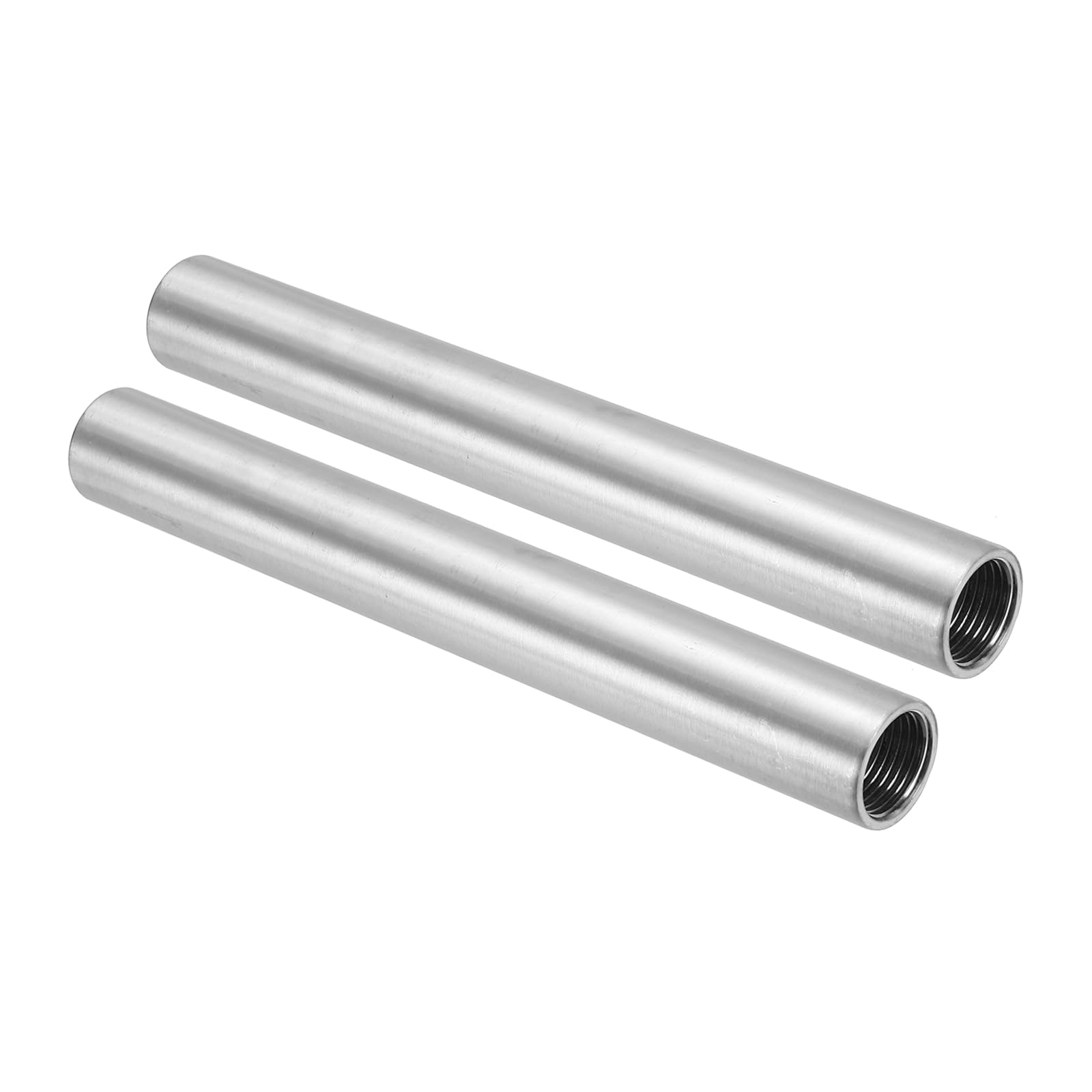 Conector de tubería PATIKIL G1/2" x G1/2" hembra en acero inoxidable de 200 mm