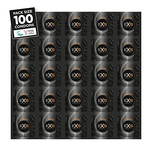 EXS Black Fantasy boîte des 100 préservatifs noirs