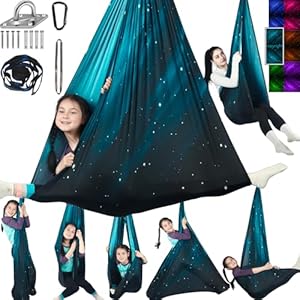 HiChrote Sensory Swing for Kids Hol...