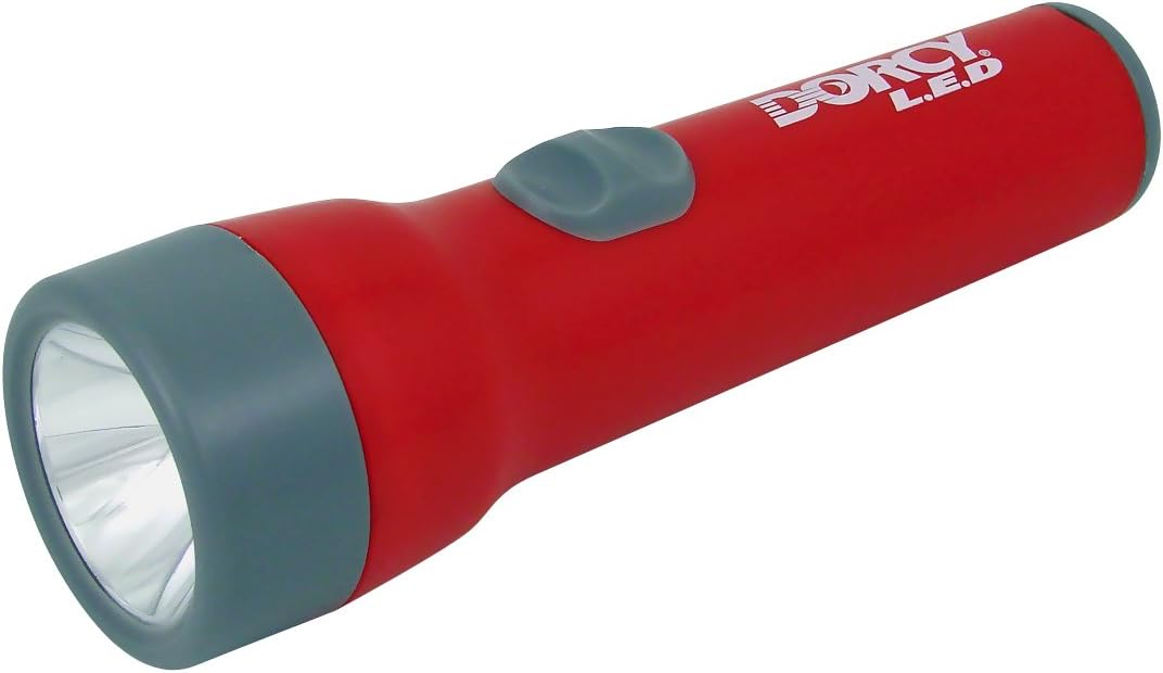Dorcy Basic 1D LED Long Run Time Flashlight, Assorted Colors, 41-2460