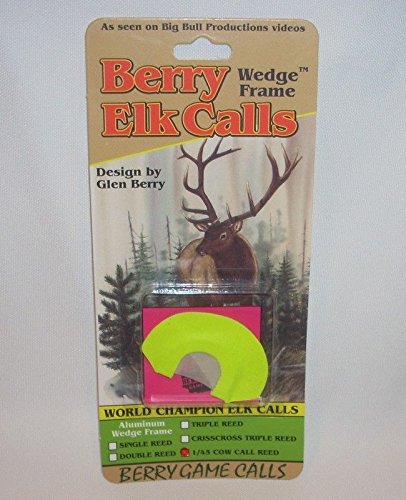 Berry Wedge Frame 1/45 Cow Call Reed Game Elk Call