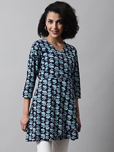 Image of feranoid Women Cotton Angrakha Kurti