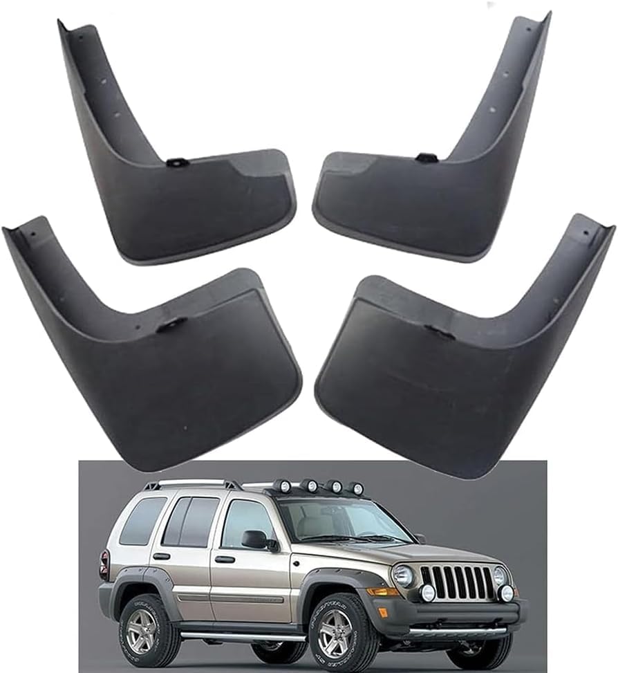 Bavettes garde-boue Jeep Liberty 2004 en matériau premium haute résistance