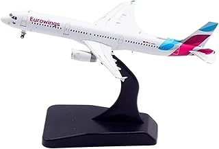 Replica Aircraft Models 1:400 High-Detail Scale Planes for Eurowings A321 D-AIDV Alloy Airplane Model for Aviation Enthusiasts Miniature Airplane Model