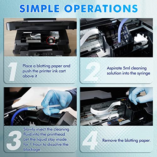 image for KOALA PAPER Koala Printhead Cleaning Kit, Printer Cleaning Kit 120ml C