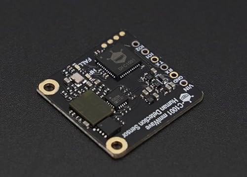 C1001 60GHz mmWave Indoor Fall Detection Sensor for Arduino / ESP32 / micro:bit (11 Meters) - SKU SEN0623