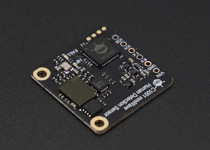C1001 60GHz mmWave Indoor Fall Detection Sensor for Arduino / ESP32 / micro:bit (11 Meters) - SKU SEN0623