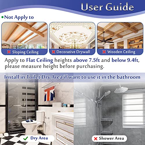 Transfer Pole Security Grab Bar Floor To Ceiling Bed Pole For Elderly Disabled Standing Aids Toilet Safety Rails Heavy Duty Handle Handicap Medical Freestanding Pole Adjustable Transfer Support Bar #TOP5