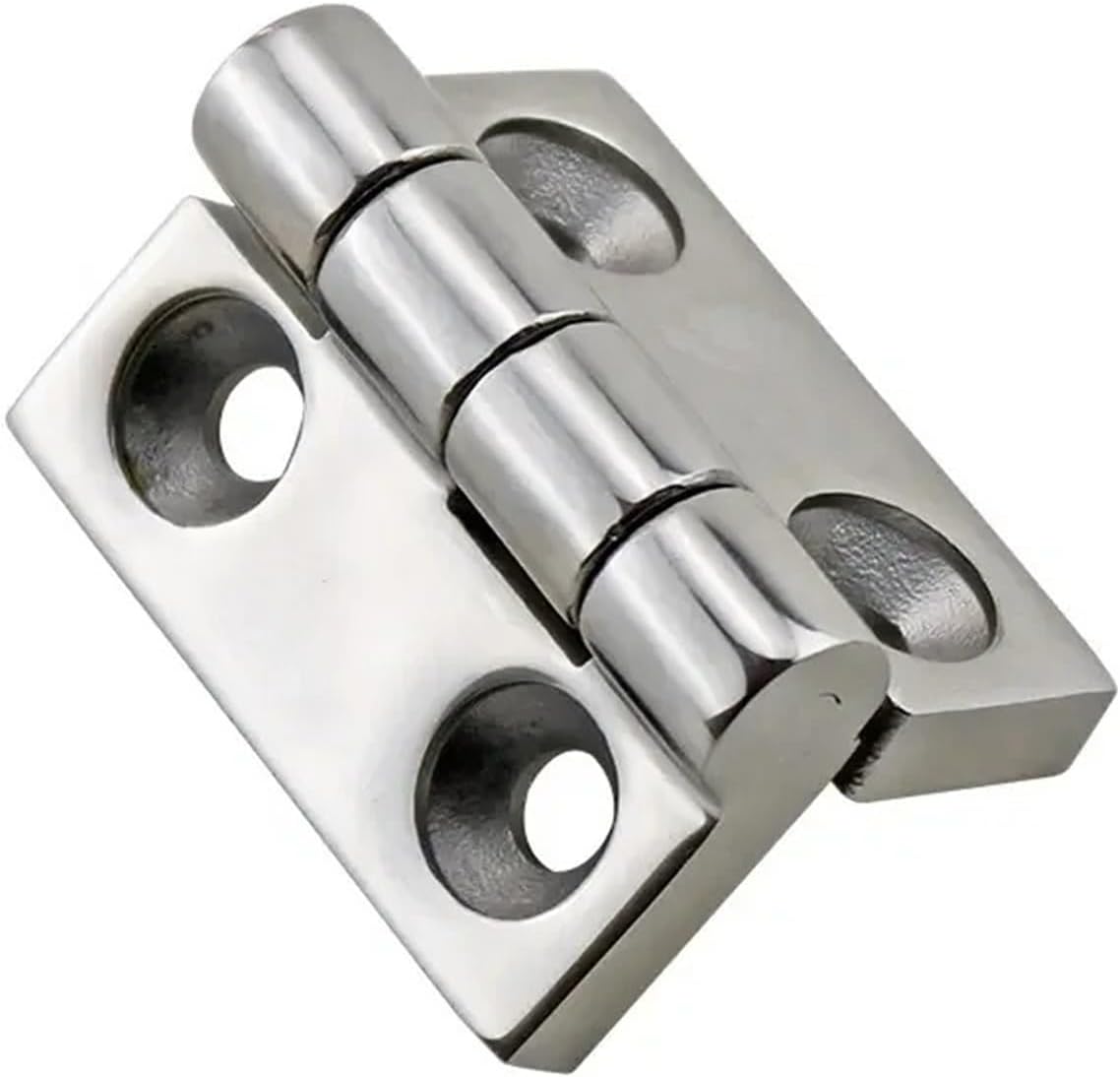 304 Stainless Steel Heavy Mechanical Equipment Thickened Industrial Hinge 1Pcs