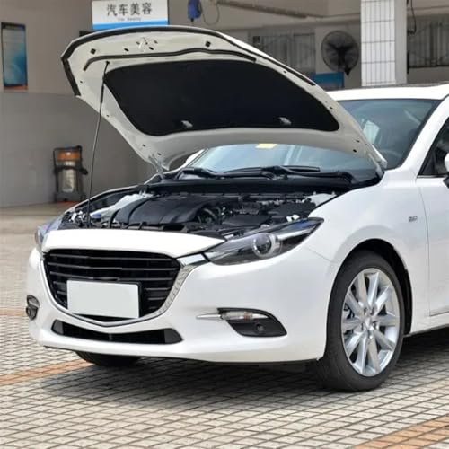 Réduire le bruit moteur Mazda 3 avec ce tapis de capot isolant - 3