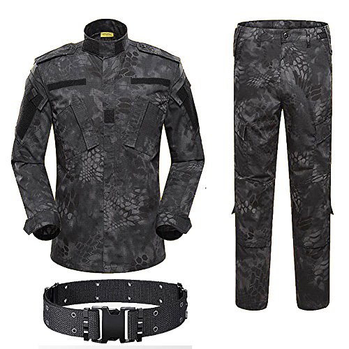 HANSTRONG GEAR Men's Military Tactical BDU Uniform Suit, TYP M