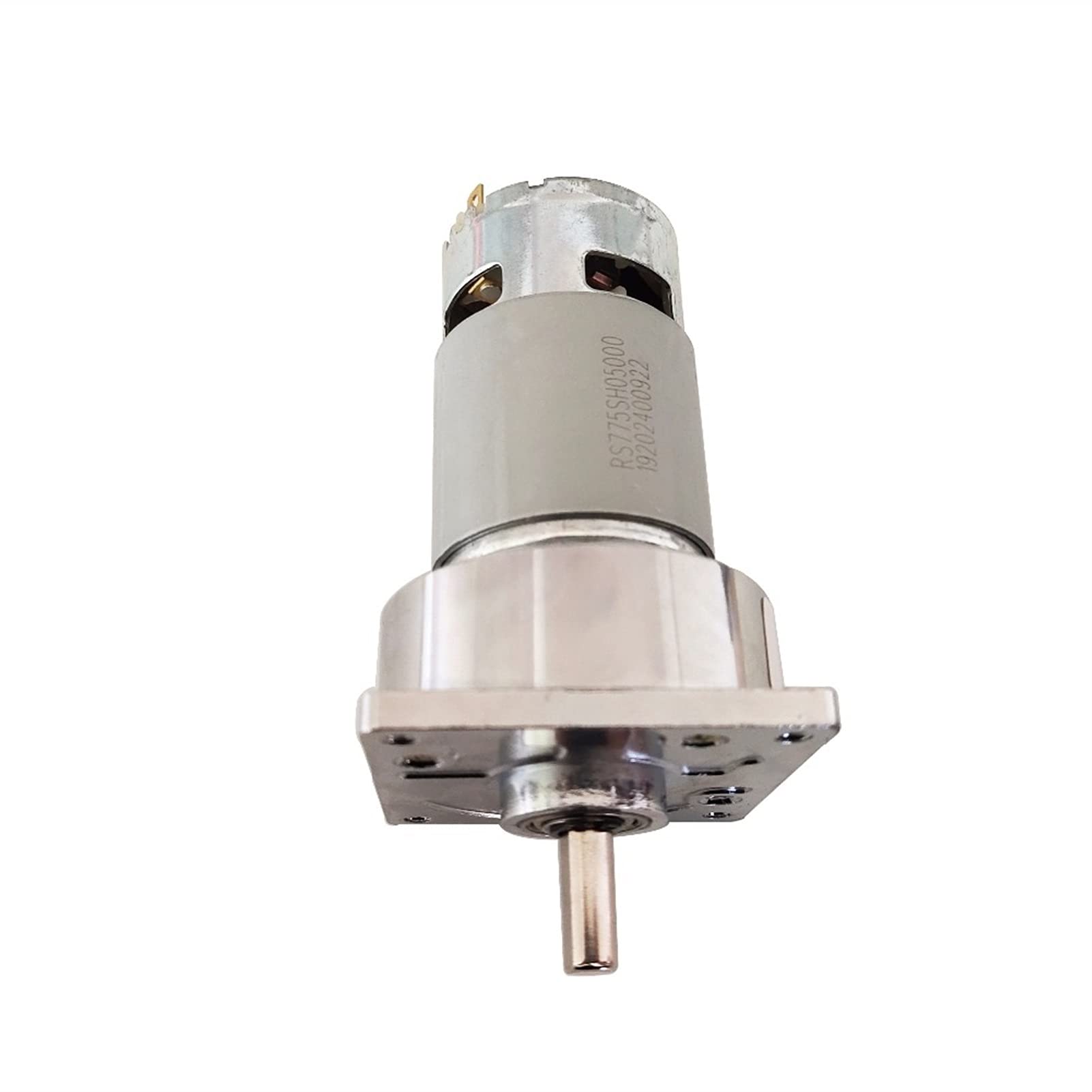 Silnik PYouo-DC 775. DC silnik przekładniowy, 5 ~ 500 RPM 3 5 W 12 V 24 V, 8 0 kg duży moment obrotowy, mini reduktor maszyn elektrycznych (prędkość (RPM) : 24 V 30 obr./min, napięcie (V): opakowanie