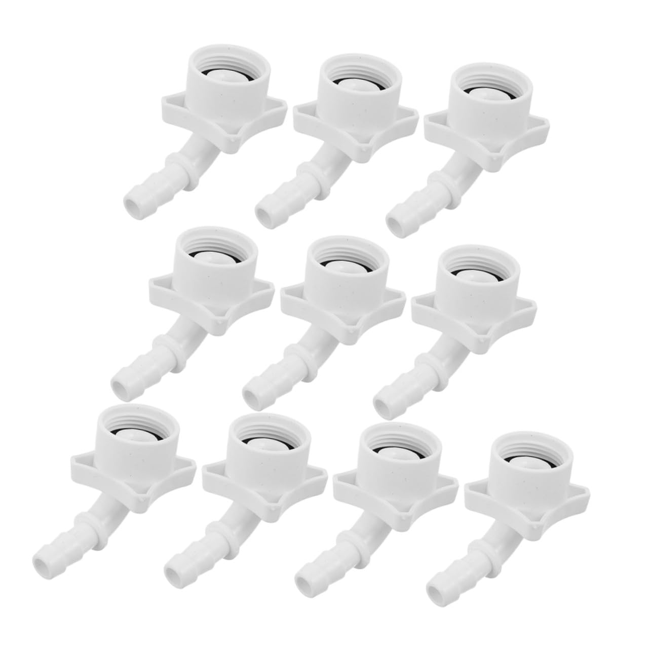 50 Pezzi Connettore Rapido per Tubo Acqua Lavatrice e Lavaggio Auto Adattatore Tubo Flessibile Resistente e Antigoccia Design Compatto per Uso Versatile e Collegamento Sicuro