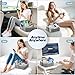 Heyife Couch Cup Holder Pillow, Sofa and Bed Caddy for iPad, Kindle, Switch, Game Controller, Remotes, Phones, Small-Sized Cup & Drink Holder for Couch, Bed, Desk, Car, Beach, Bathroom Cup Holder