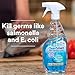 CleanSmart Daily Surface Cleaner and Pet-Safe Disinfectant, Kills 99.9% of Viruses, Bacteria, 23 ounce Bottle (Pack of 2)