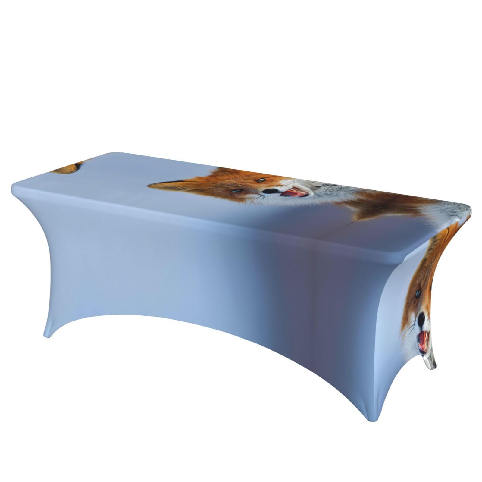 Housse de table renard stretch pour décoration de mariage et anniversaire