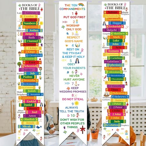 61 Inch Books of the Bible Banners Posters Fruit of