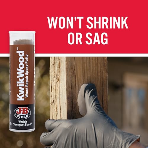 J-B Weld 8257 Tan Kwikwood Wood Repair Epoxy Putty thumb #3